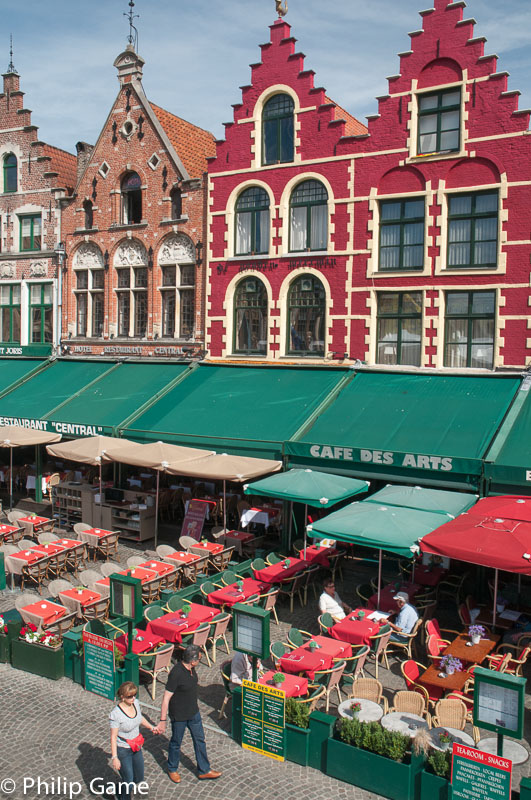 The Markt square at the city's heart