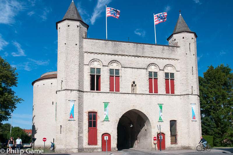 Kruispoort or Holy Cross Gate, rebuilt 1366