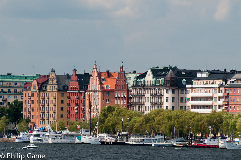 Kungsholmen area from the water