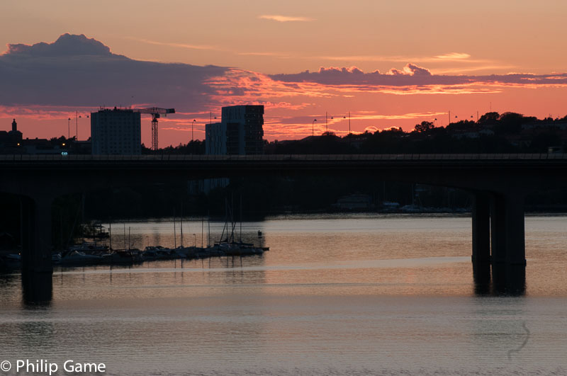 Variations on a Nordic sunset