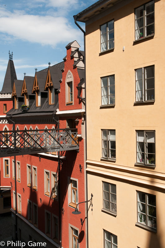 Steep streets of Södermalm