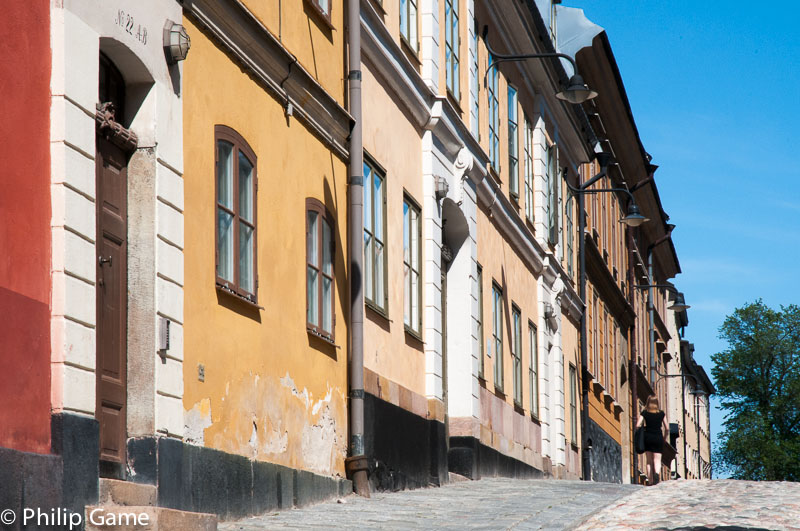 Steep streets of Södermalm