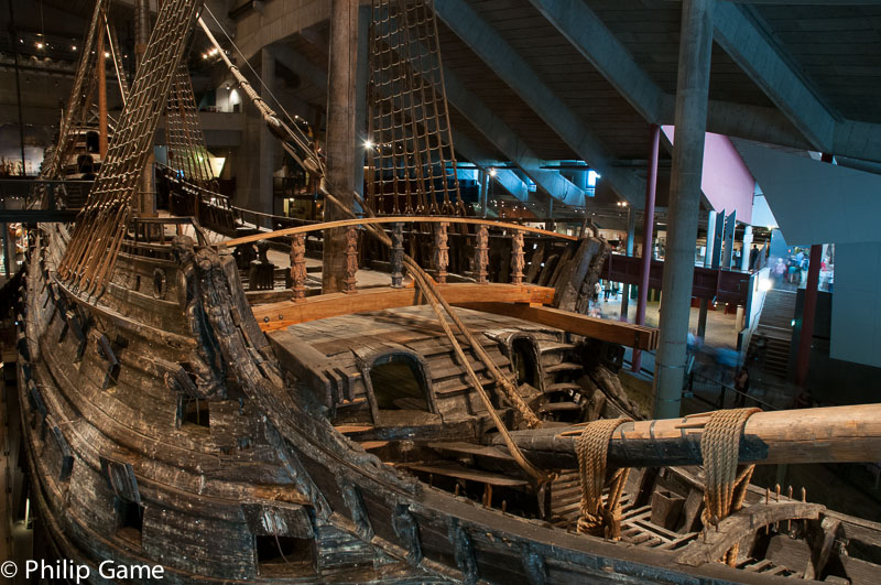 The Vasa sunk on its maiden voyage in 1621...