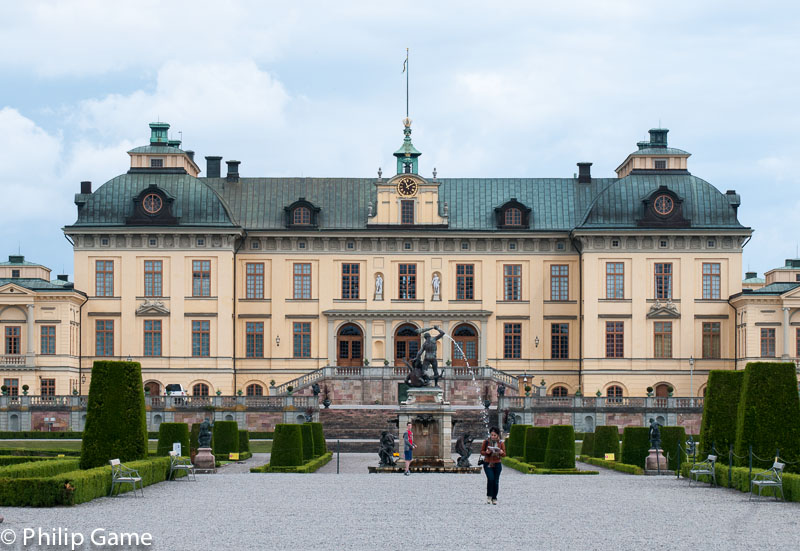 Landscaped palace gardens at Drottningholm