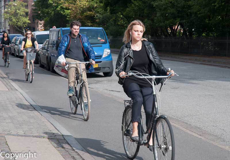 Chic cyclists are everywhere