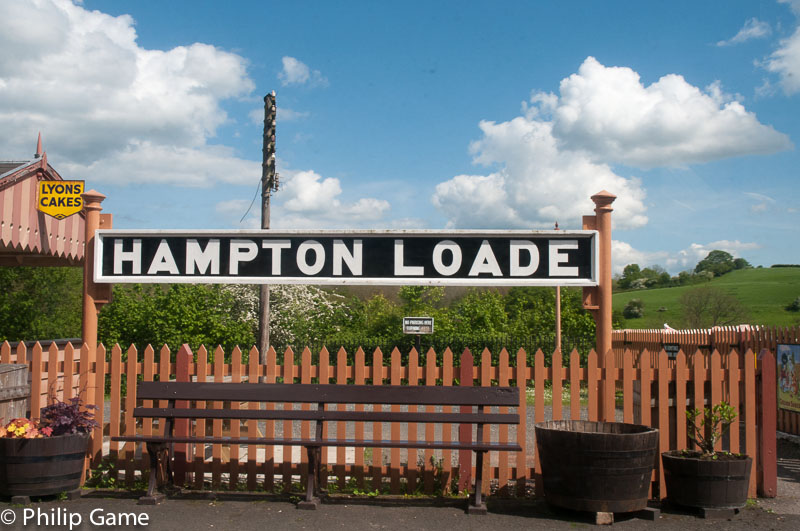 A riverside halt at Hampton Loade