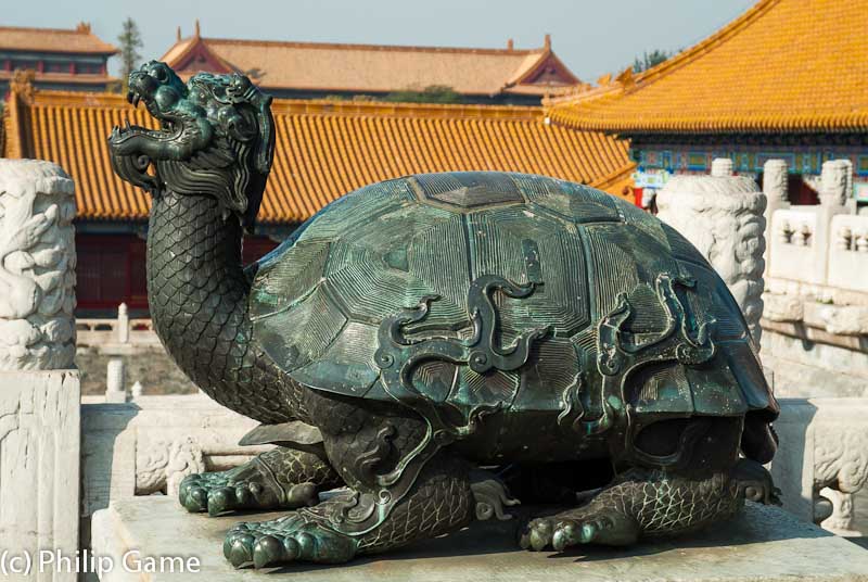 Bronze tortoise, Forbidden City