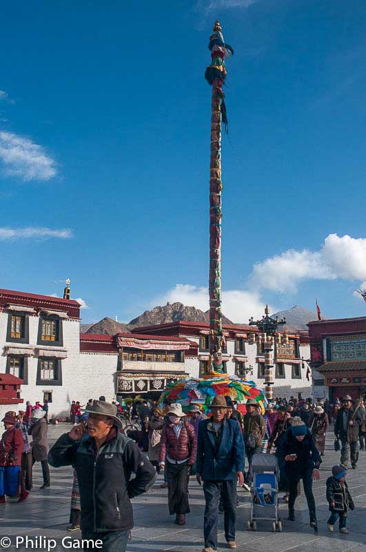 Near the Jokhang Temple, Lhasa