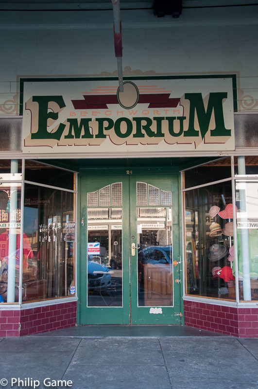 Old-fashioned store, Beechworth