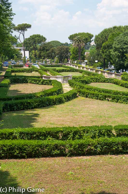 Gardens of the Villa Borghese