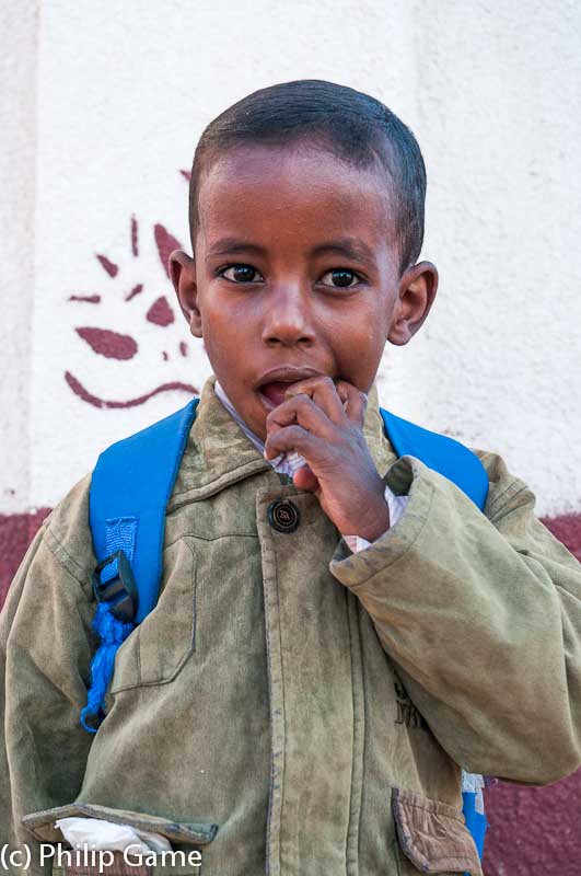 Nubian schoolboy