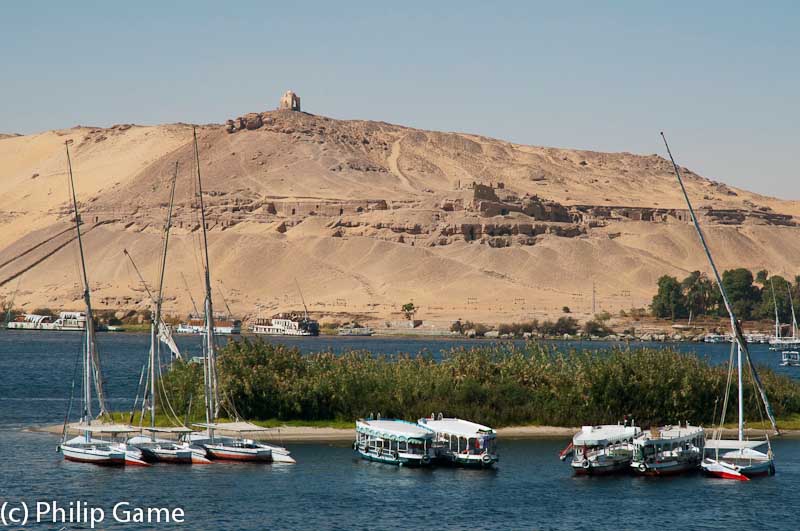 Feluccas in the Nile