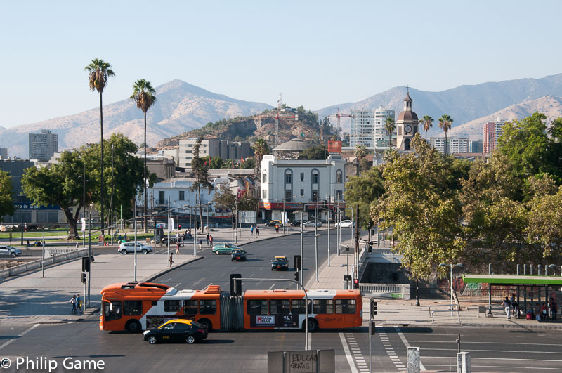 Looking north from Centro into the Barrio Bellavista