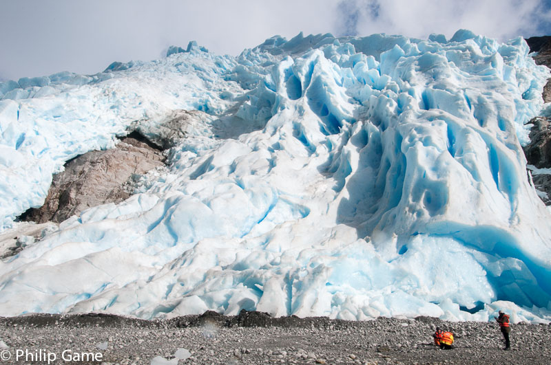 Un-named glacier on Isla Santa Ines