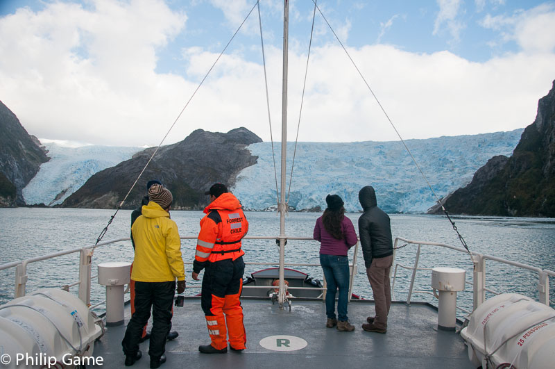 Moving up the fjord 