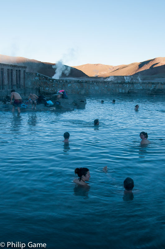 Thermal pool at El Tatio