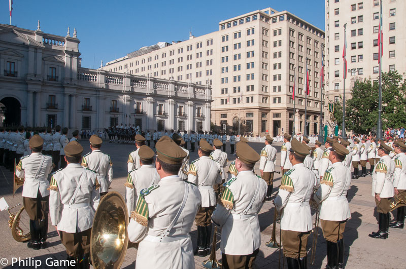 Changing of the Guard at La Moneda