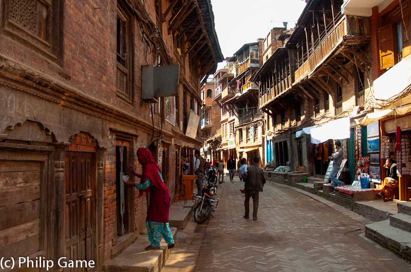 Back lanes of Bhaktapur