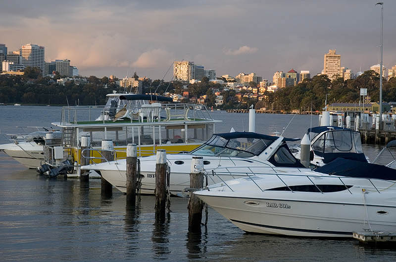 Sydney Harbour sunset from Balmain