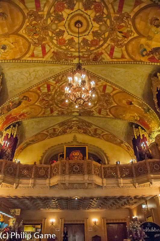 Ceiling of the Regent Theatre