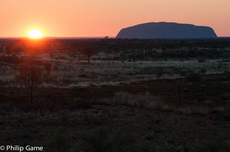 Sunrise over Uluru (Ayers Rock)