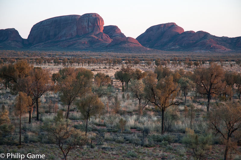 Dawn at Kata Tjuta (the Olgas)