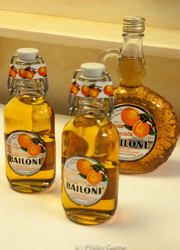 Local apricot-based spirits