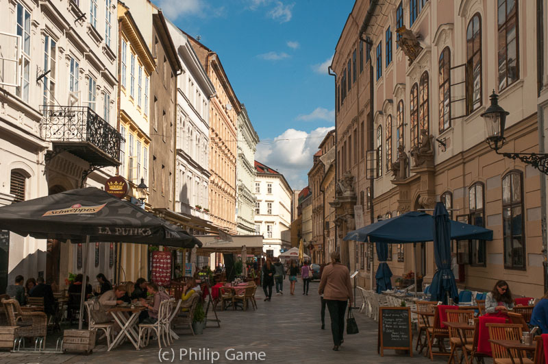 Old Town streets bustle with cafes and restaurants