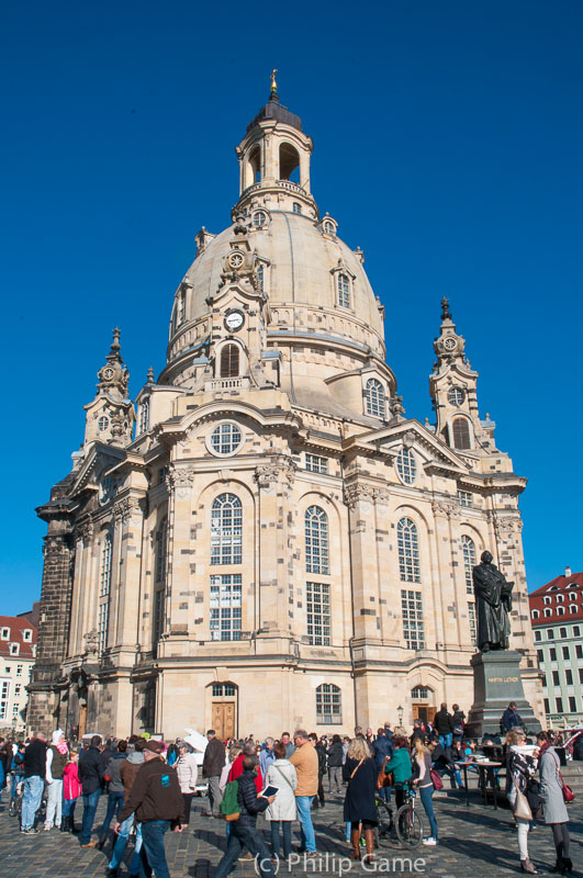 The reborn Frauenkirche