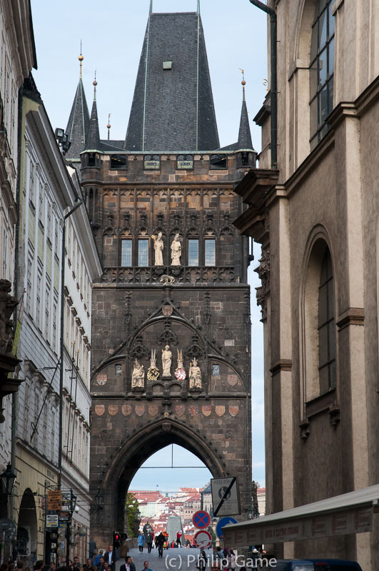 Charles Bridge gateway tower