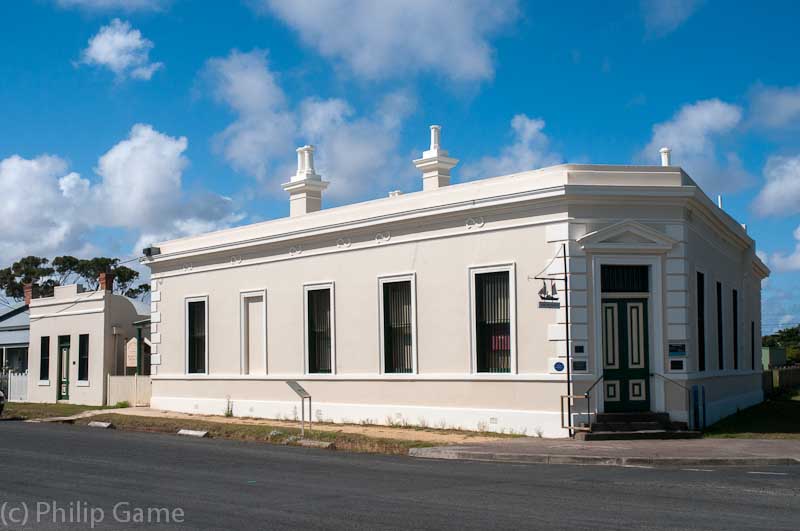 Former Bank of Victoria, now Maritime Museum...