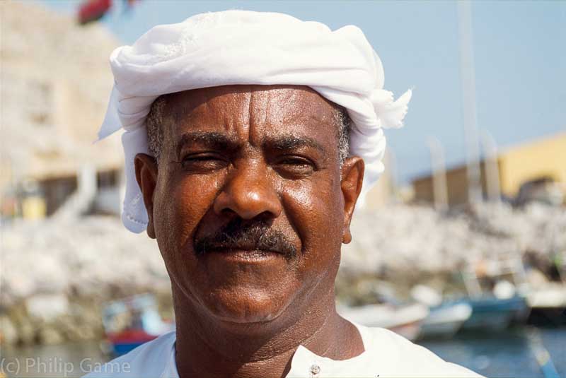 Fisherman at Khasab, Musandam