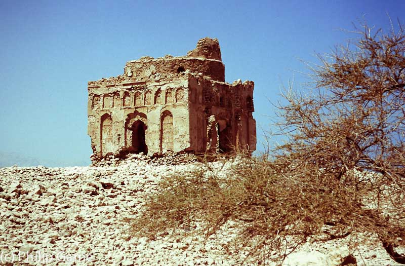 Ancient tomb of Bibi Maryam at Qalhat, Sur...