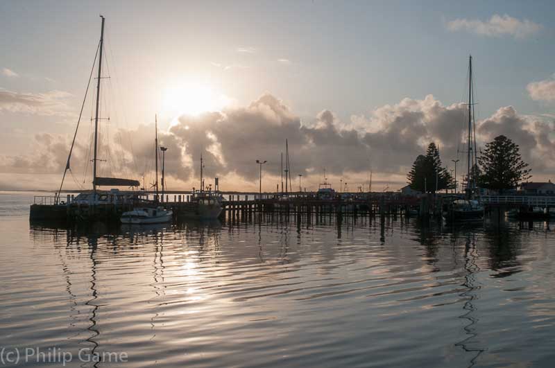 Early morning at Port Albert