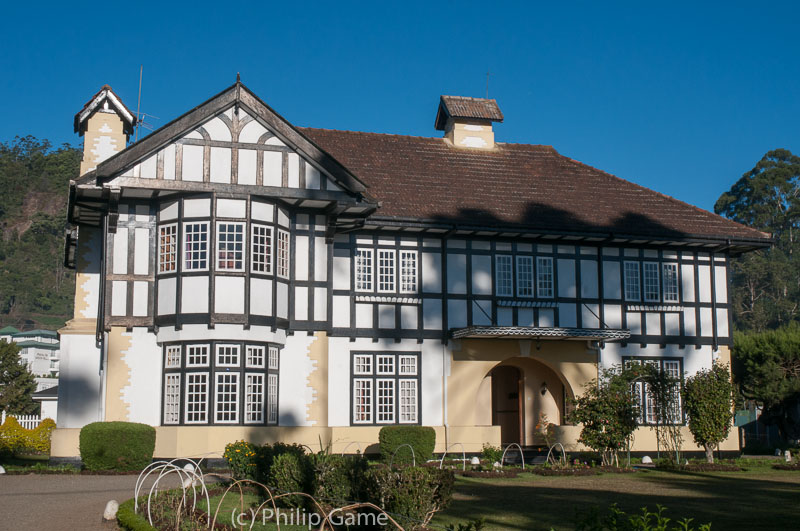 Colonial architecture in the hill station town of Nuwara Eliya