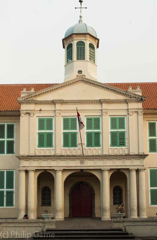 Dutch colonial town hall in the Kota district