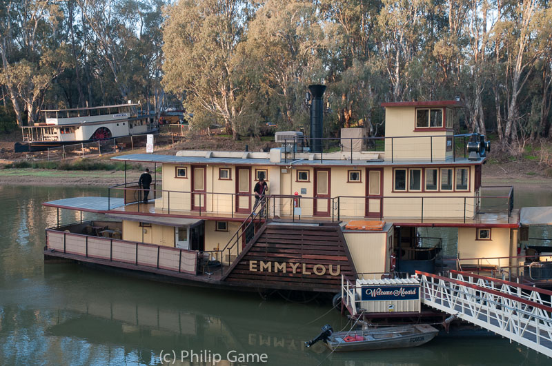 Paddlesteamer 'Emmylou'