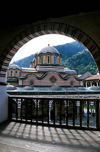 Archway at Rila Monastery
