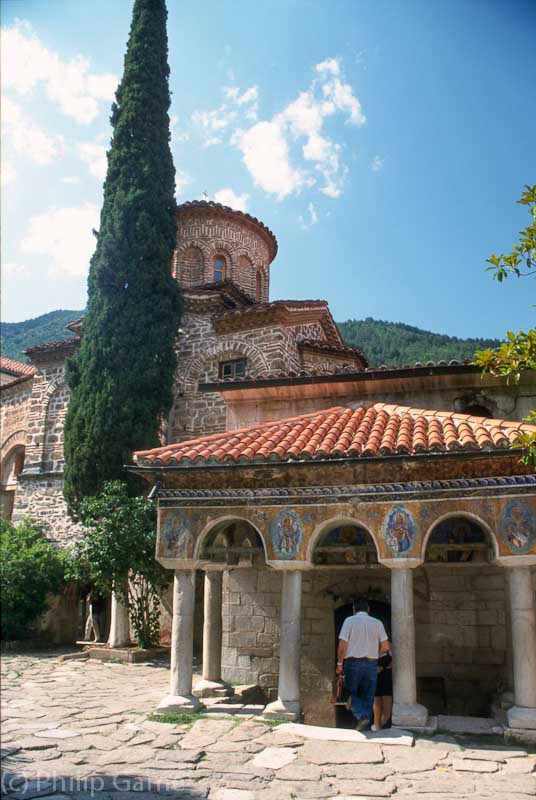 Bachkovo Monastery near Plovdiv, founded 1083 AD