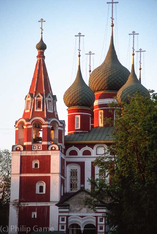 Church spires, Yaroslavl