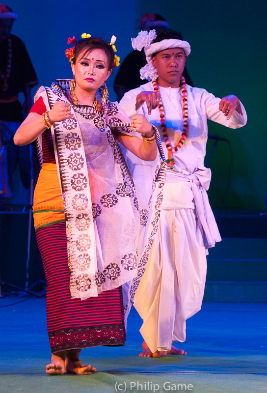 Manipur tribal dancers perform at Colours of NE India