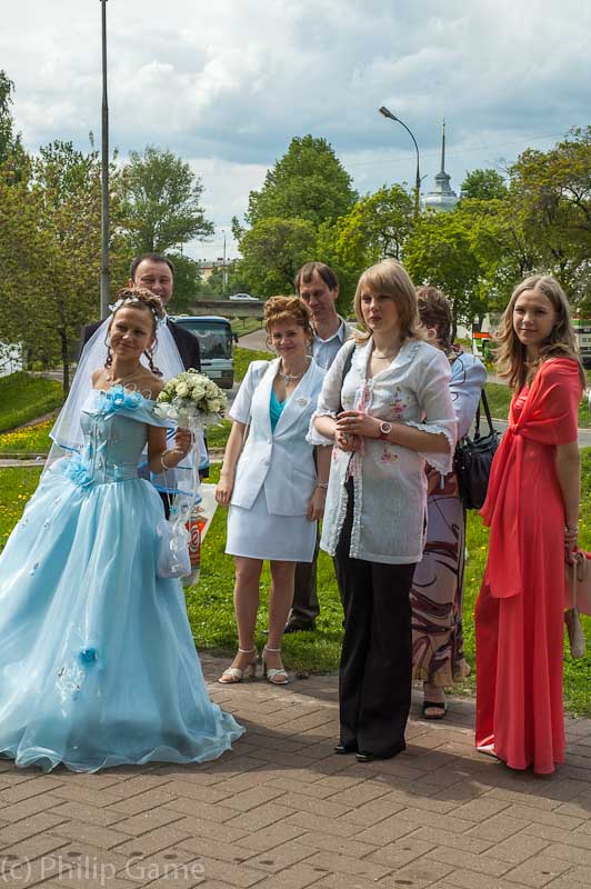 Wedding party in Yaroslavl