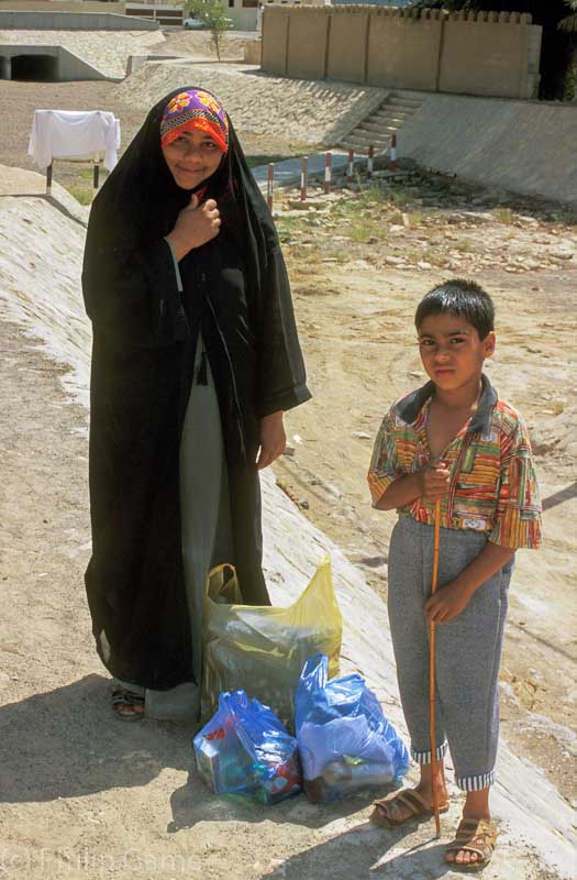 Omani  mother and son, Buraimi