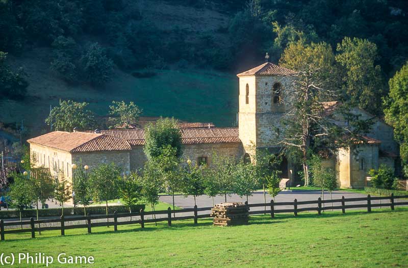 Parador at Cangas de Onis, Asturias, an historic monastery