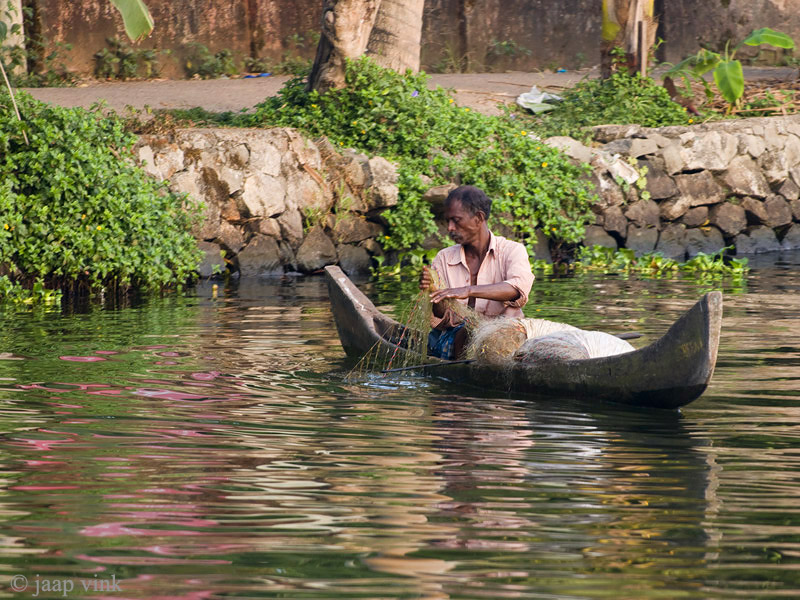 Fisherman at work