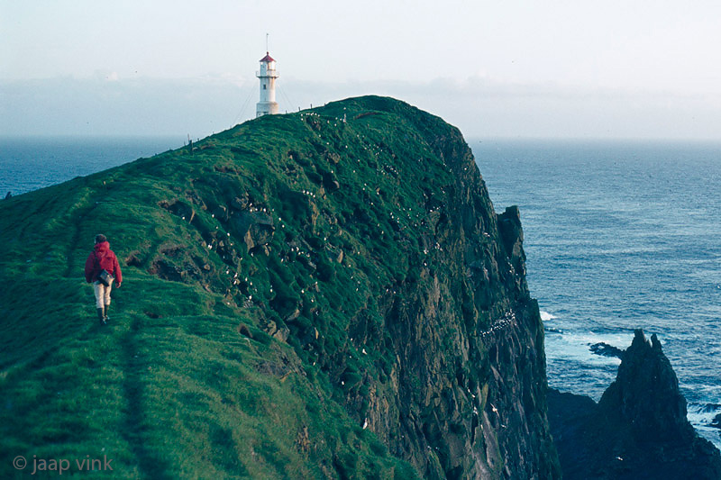 Lighthouse of Mykinesholmur - Vuurtoren van Mykinesholmur