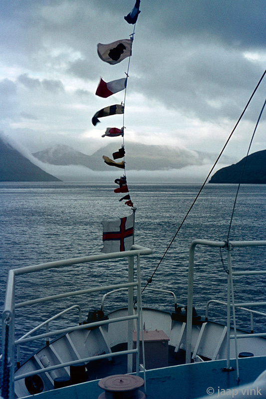 Ferry from Torshavn to Klaksvik - Veerboot van Torshavn naar Klaksvik
