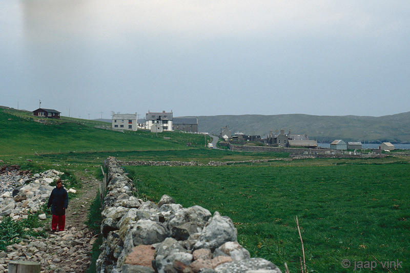 Hillswick walk - Hiillswick wandeling
