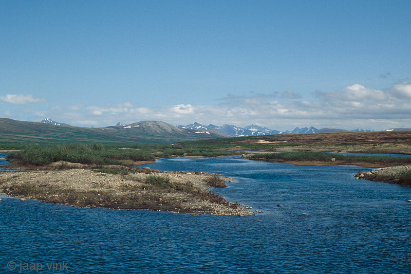 Landscape along the Nome-Teller road - Landschap langs de Nome-Teller weg