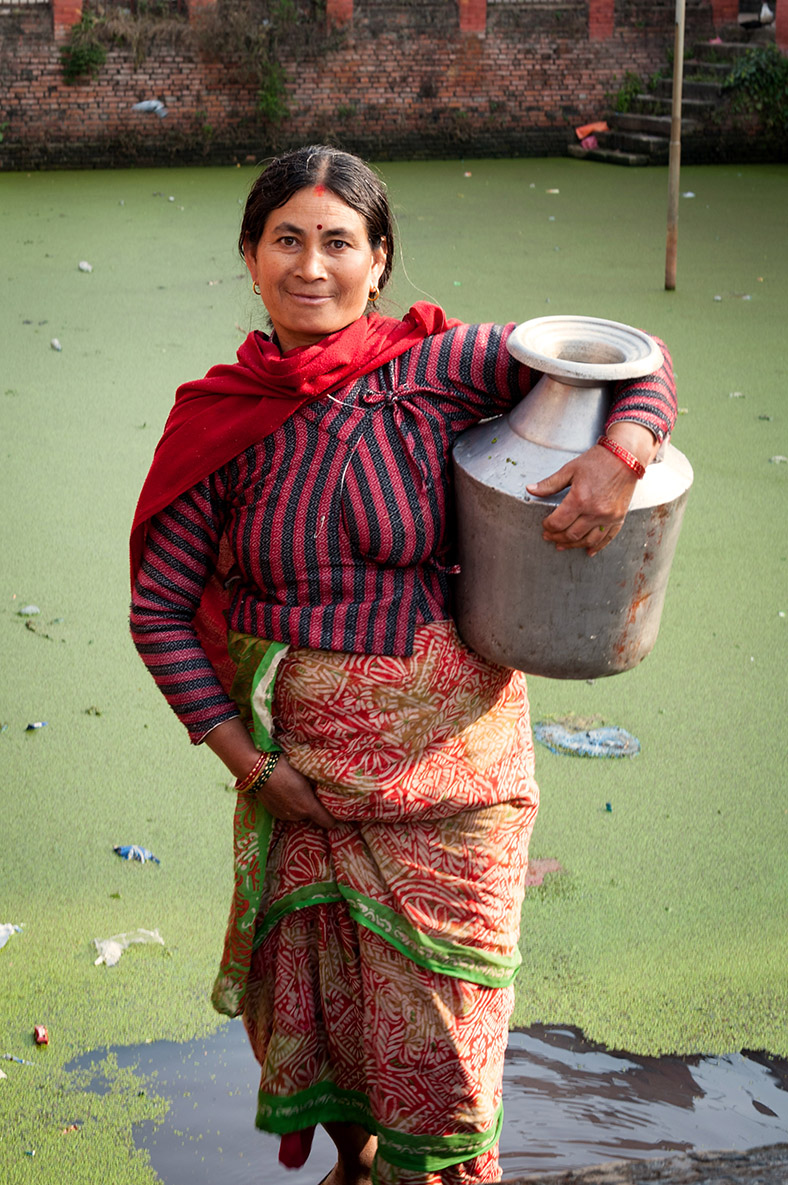 Kirtipur,  Hard labour- Strong women-
